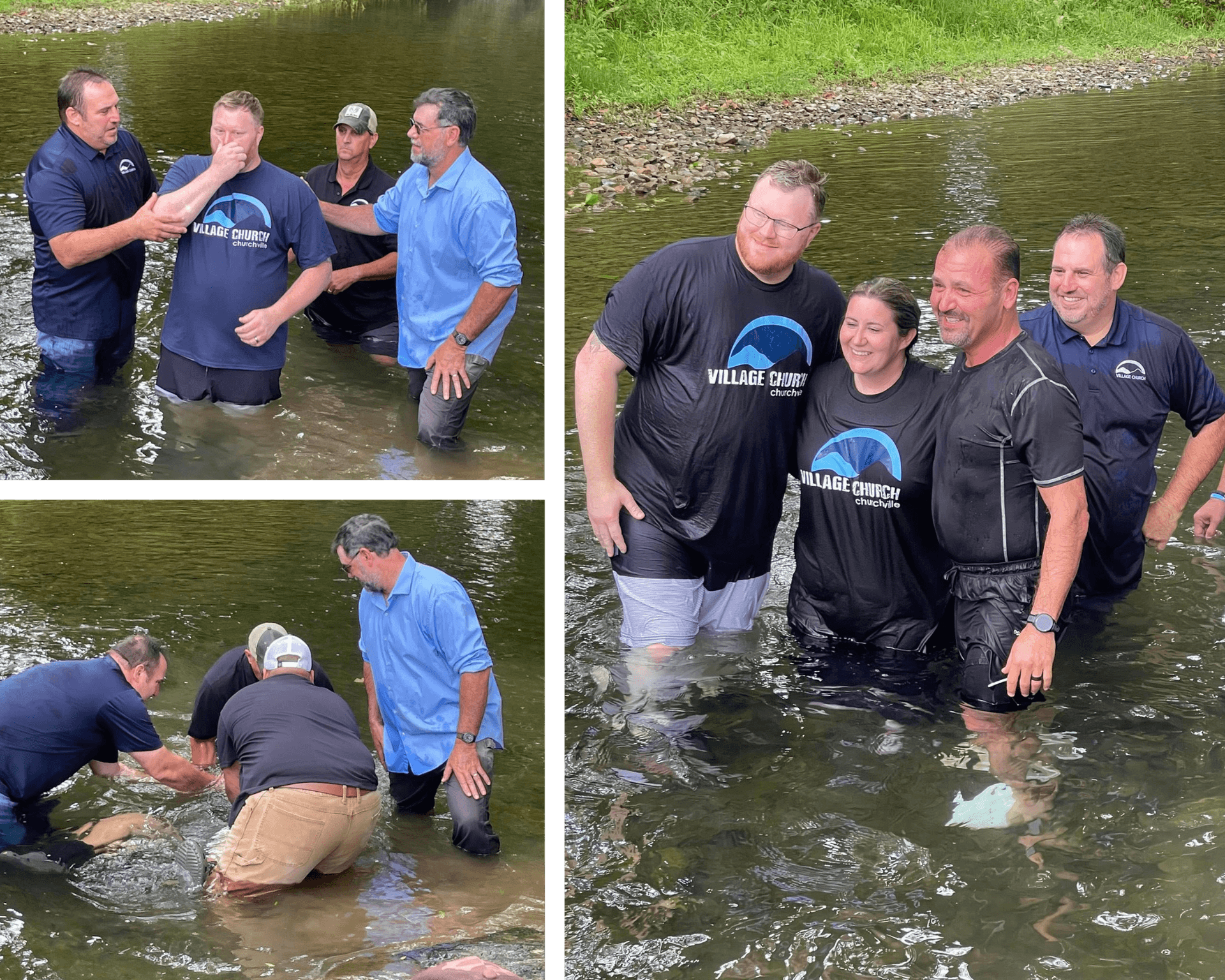 Ryan's baptism, June 2025