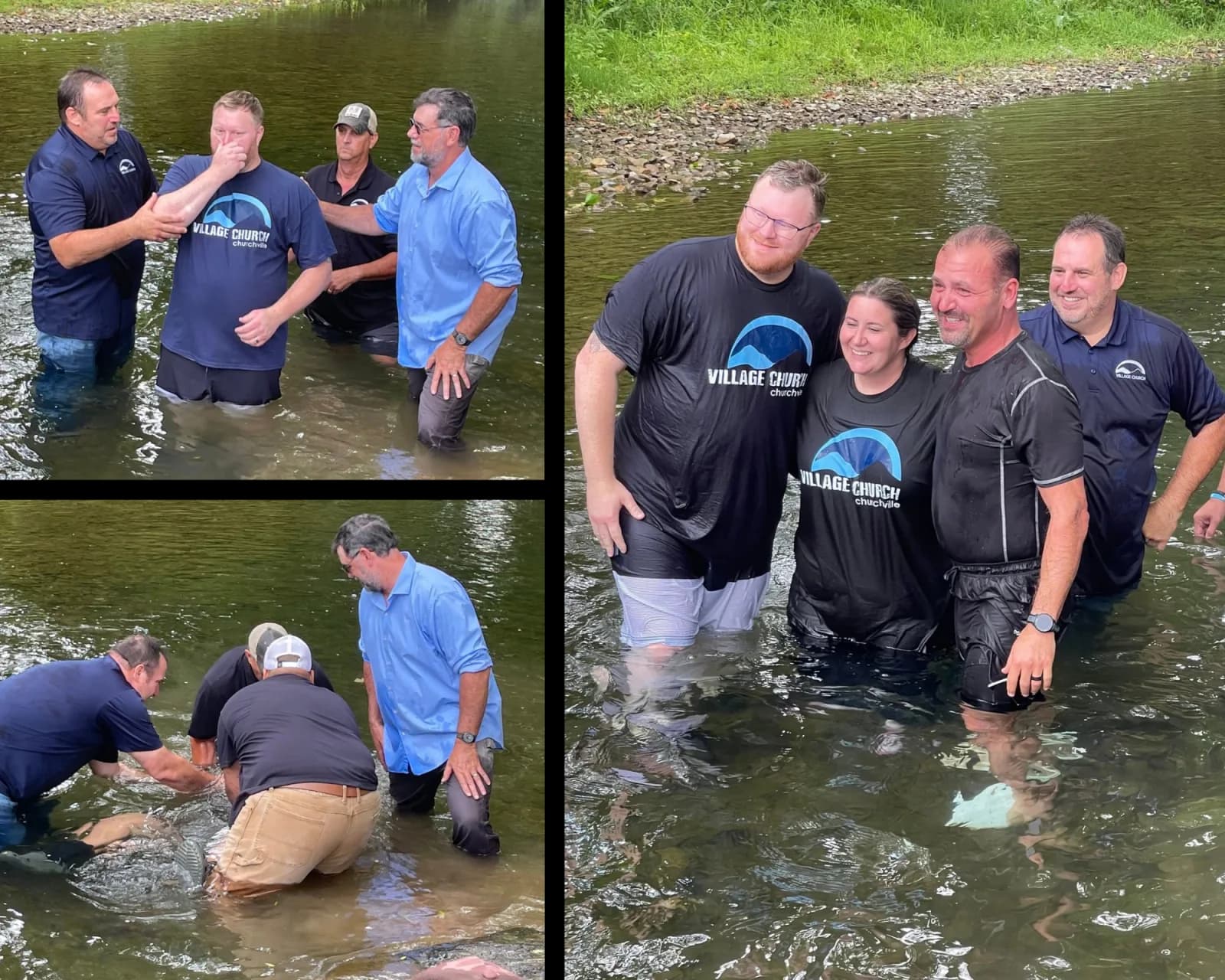 Ryan's baptism, June 2025